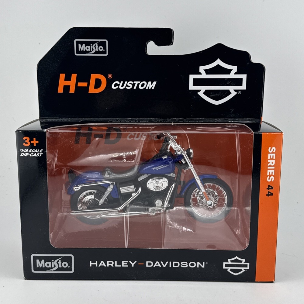 New Maisto 2006 Dyna Street Bob Harley Davidson Maisto Series 44 1:18 Die-Cast